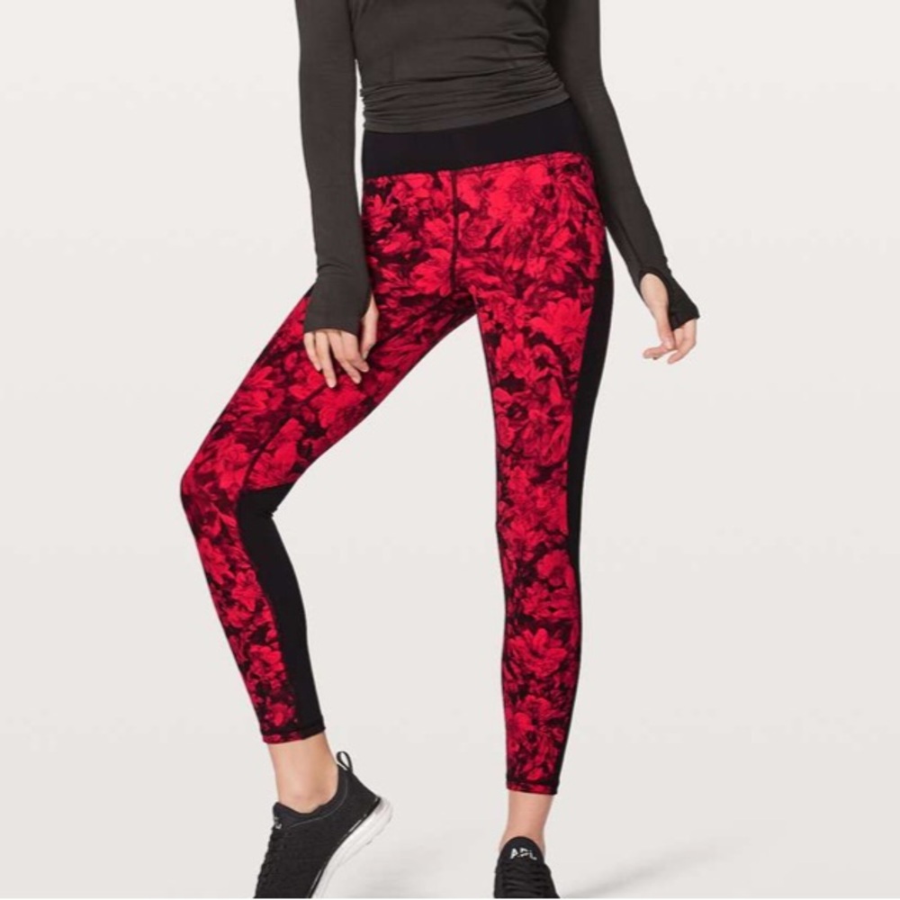 Lululemon Train Times Fast Pace Special Addition Pants Size 8